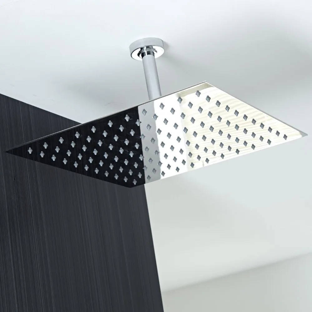 Riafu 16 inch Large Rain Ceiling Shower Head