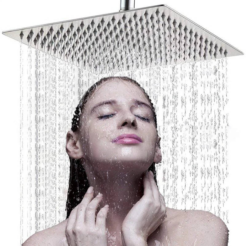 Riafu 16 inch Large Rain Ceiling Shower Head