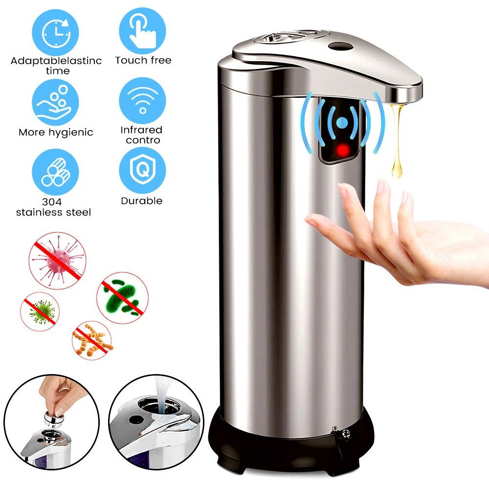 Riafu Automatic Hands Free Soap Dispenser For Bathroom