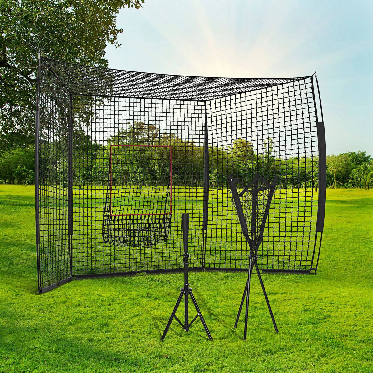 Riafu Softball And Baseball Net Set