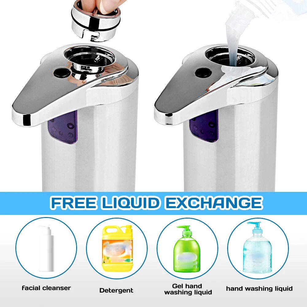 Riafu Automatic Hands Free Soap Dispenser For Bathroom
