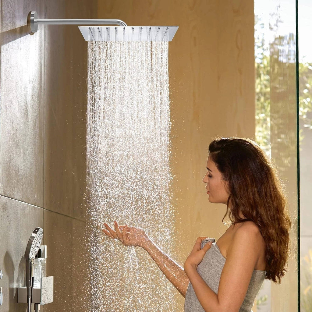 Riafu 16 inch Large Rain Ceiling Shower Head