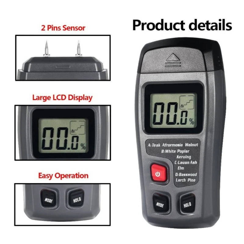 Riafu Wood Moisture Meter