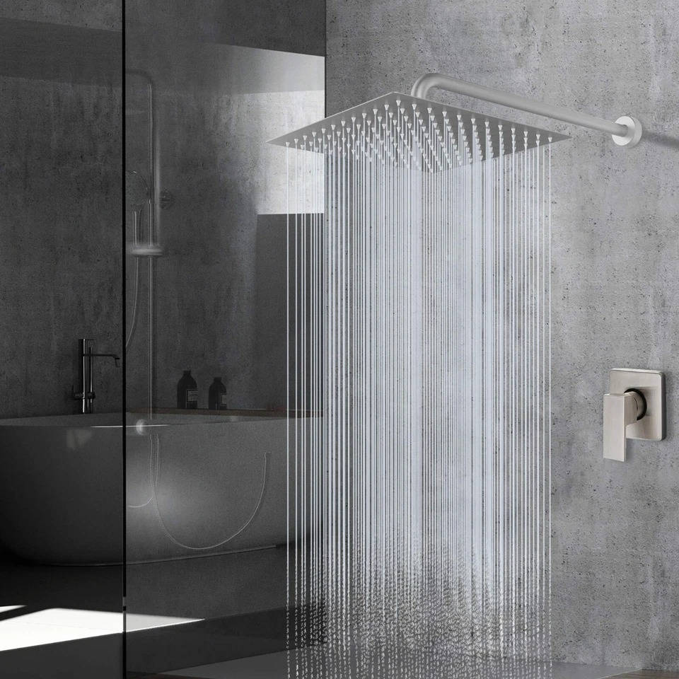 Riafu 16 inch Large Rain Ceiling Shower Head