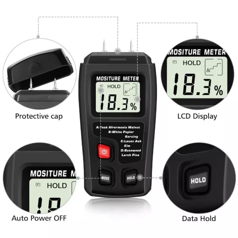 Riafu Wood Moisture Meter