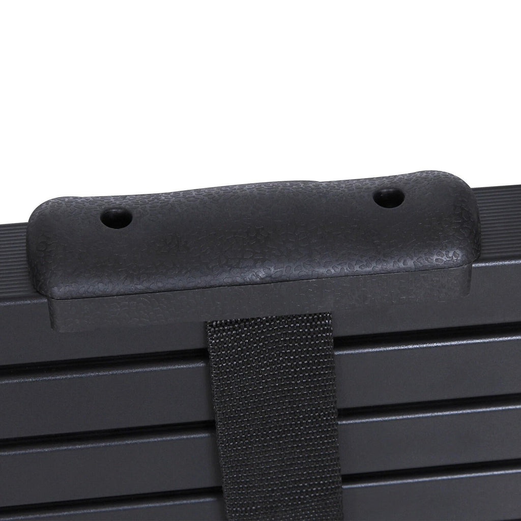 Riafu Telescoping Ladder Compact Extension Aluminum with 2 Detachable Roof Hooks