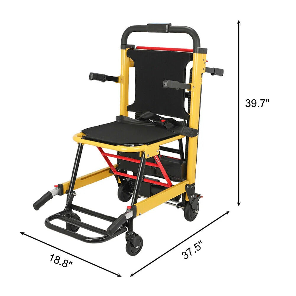 Riafu Motorized portable elderly stair climbing lift wheelchair