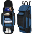 Riafu Baseball Catcher Bag with Wheels