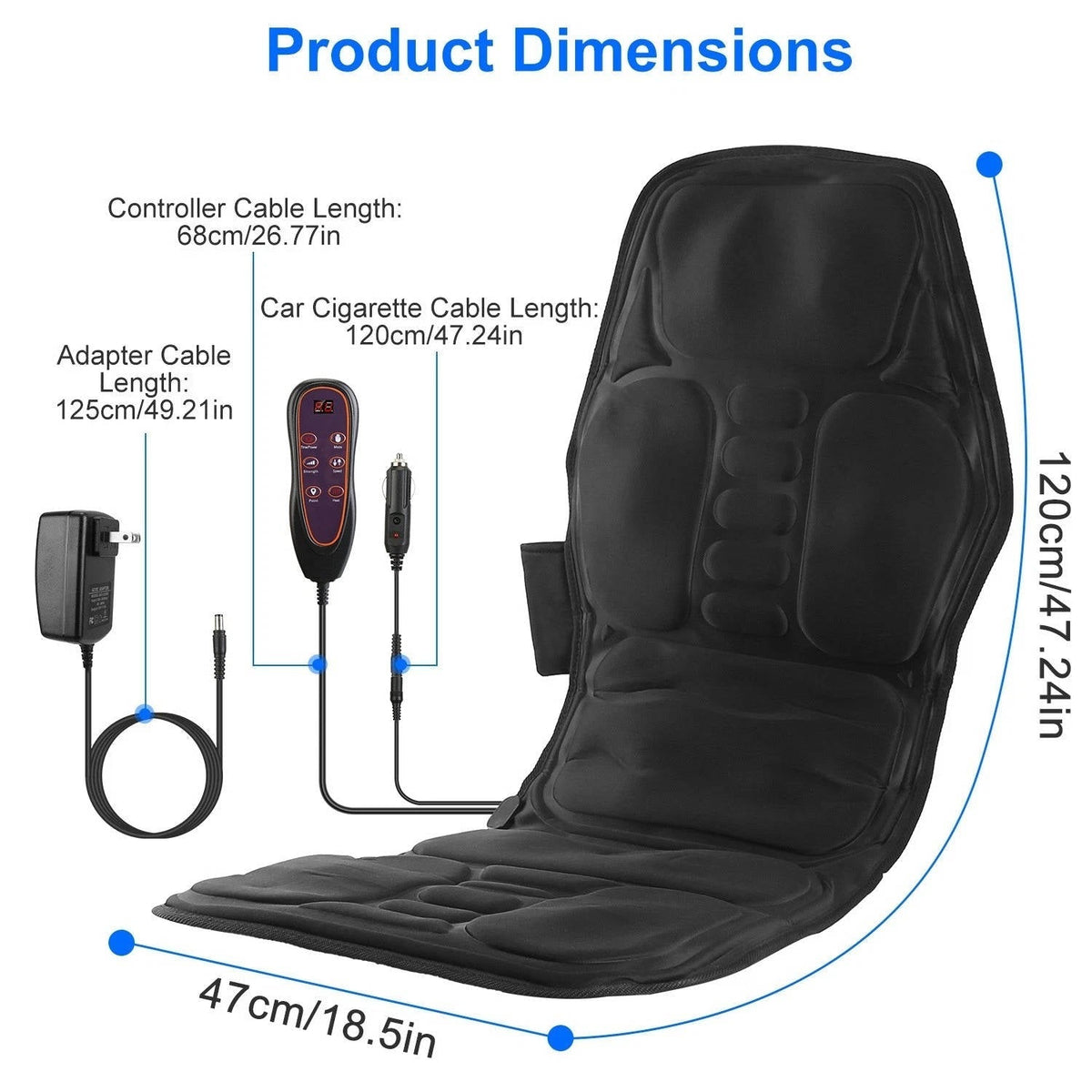 Riafu Full Body Massager With Heat And Vibration