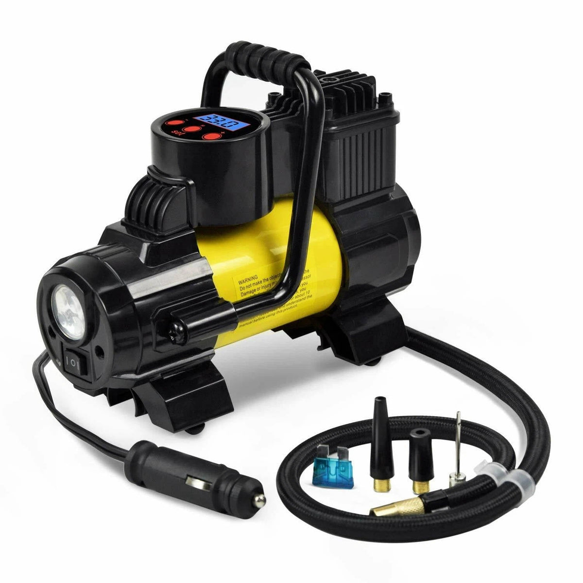 Riafu Heavy Duty Portable Tire Air Compressor for Car
