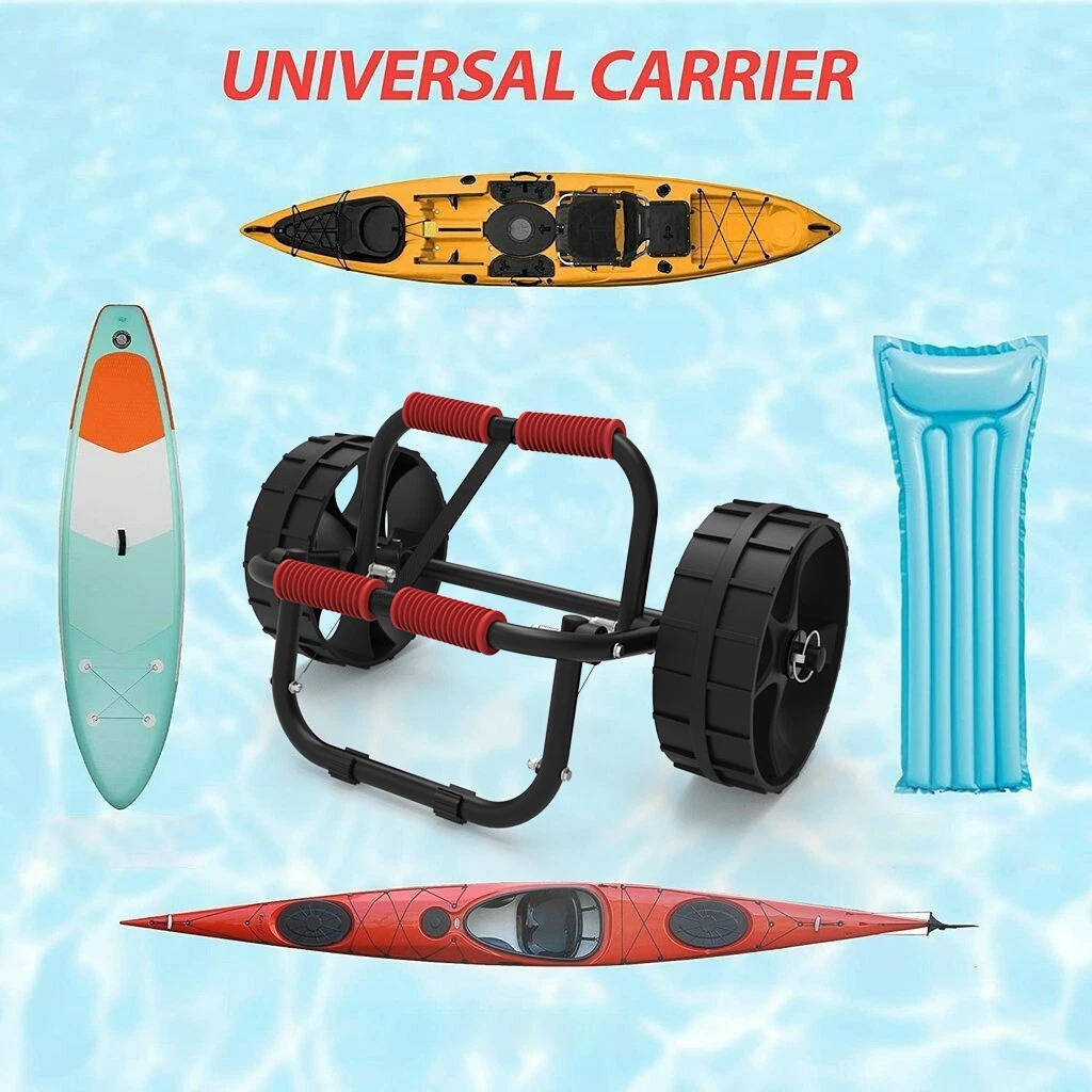 Riafu Heavy Duty Kayak Canoe Cart Wheels