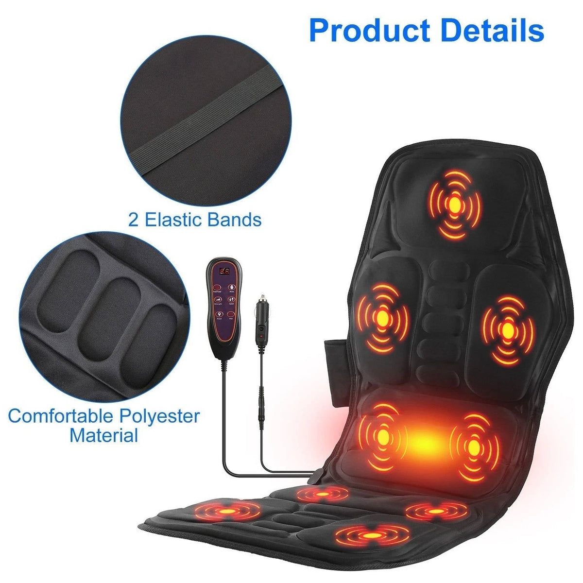 Riafu Full Body Massager With Heat And Vibration
