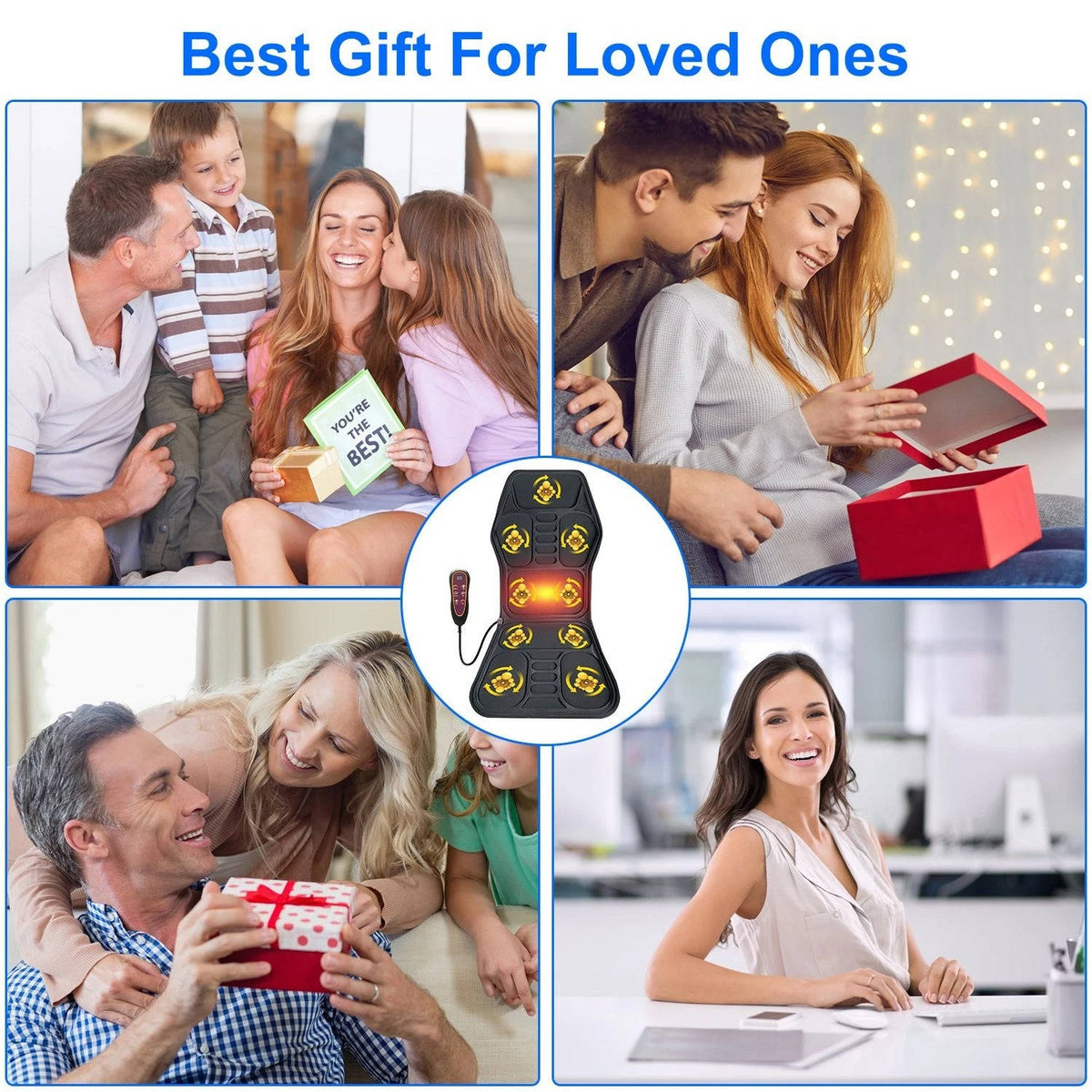 Riafu Full Body Massager With Heat And Vibration