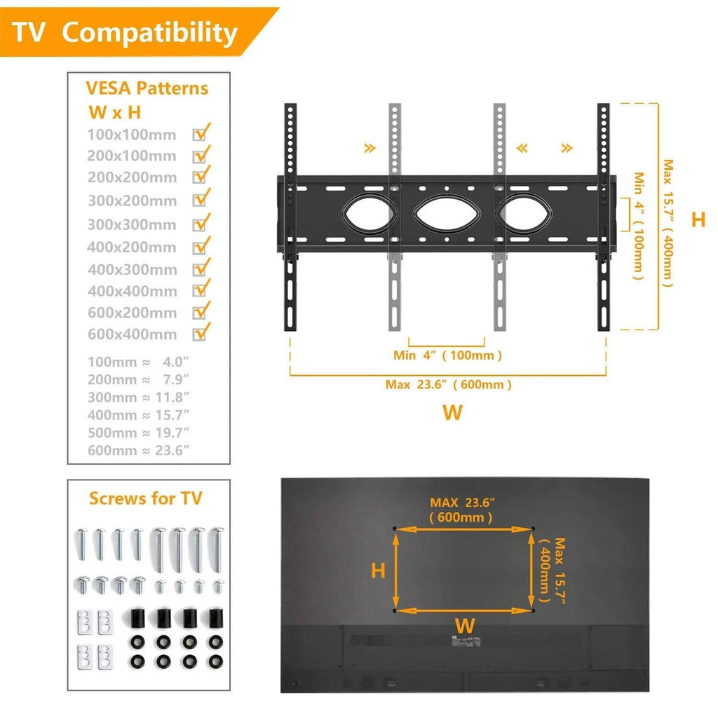 Riafu Glass Floor TV Stand with Swivel Mount for 32 to 70 inch Flat Screen TVS