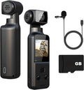 Riafu 4K Body Camera with External Microphone