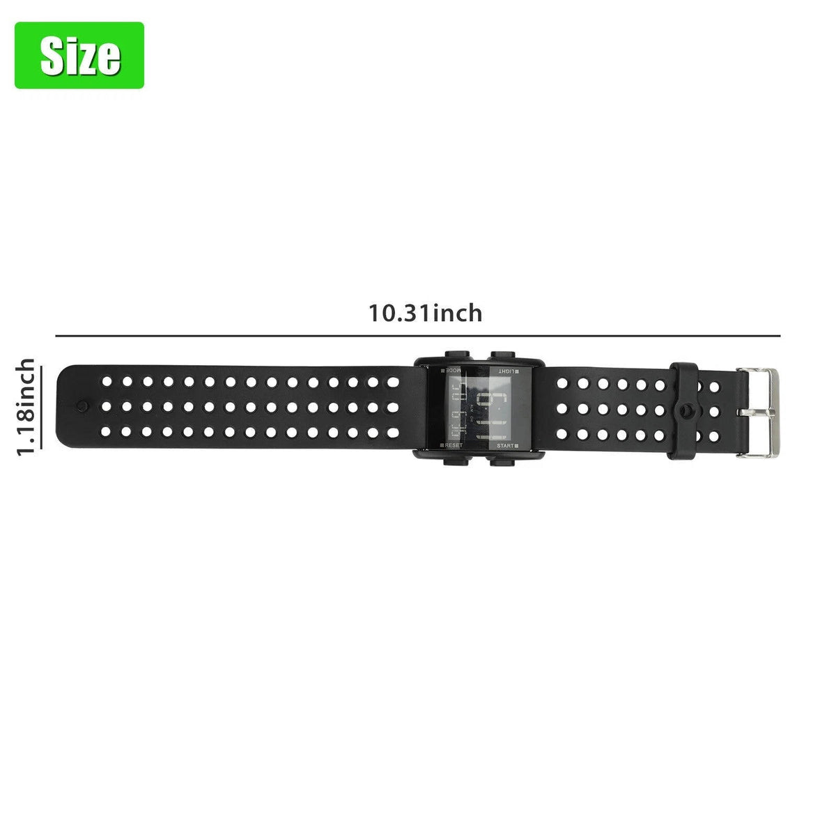 Riafu Men's Digital Sports Watch