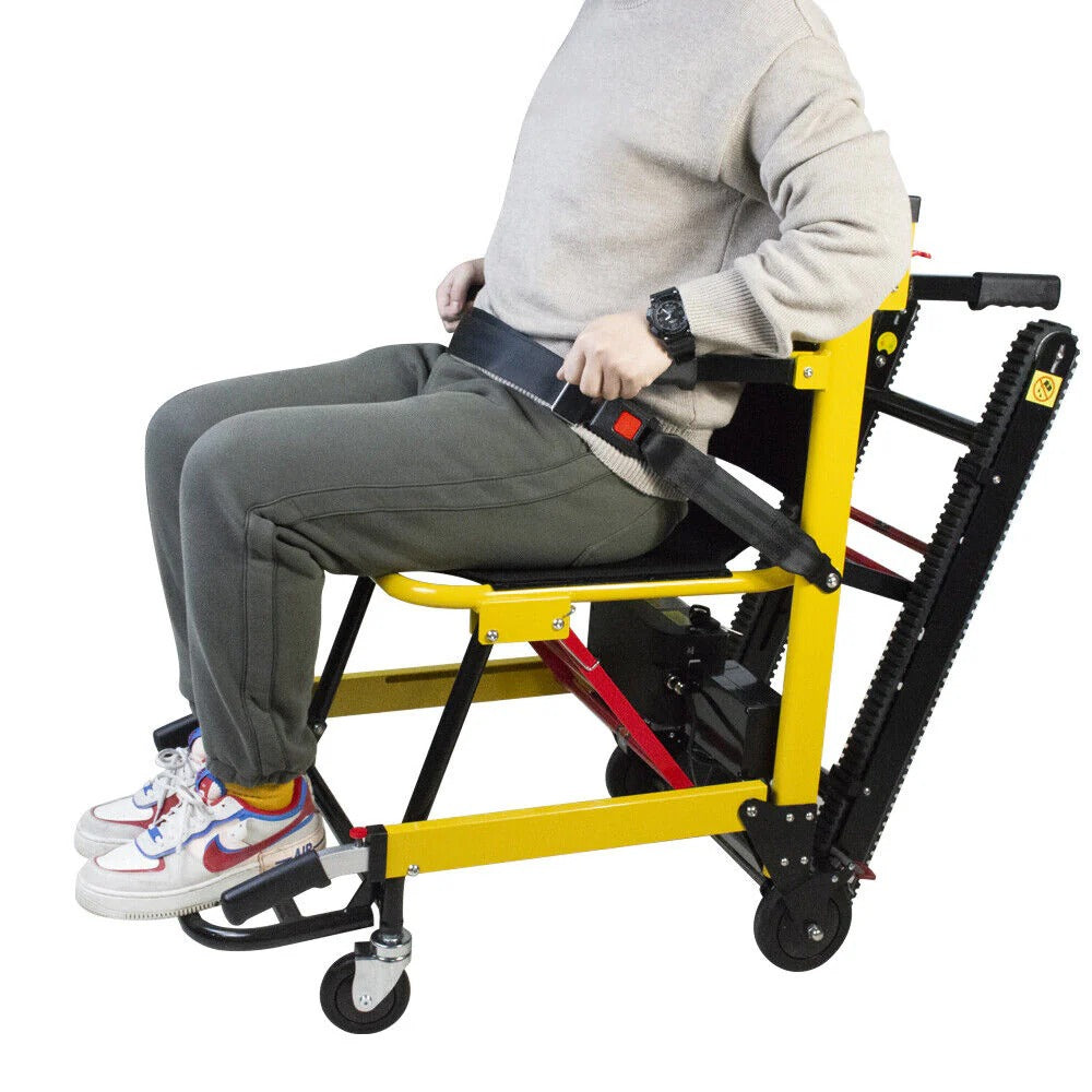 Riafu Motorized portable elderly stair climbing lift wheelchair