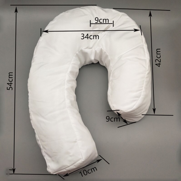 Riafu Orthopedic Side Sleeper Pillow With Ear Hole