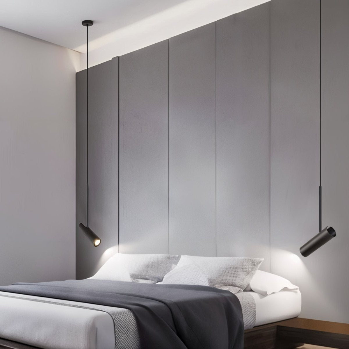 Modern LED Pendant Light | Dual Adjustable Spotlights