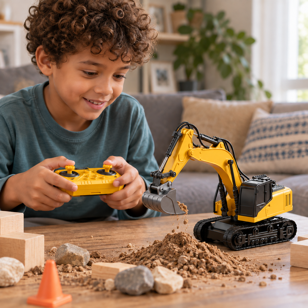 Mini Remote Control Construction Vehicles