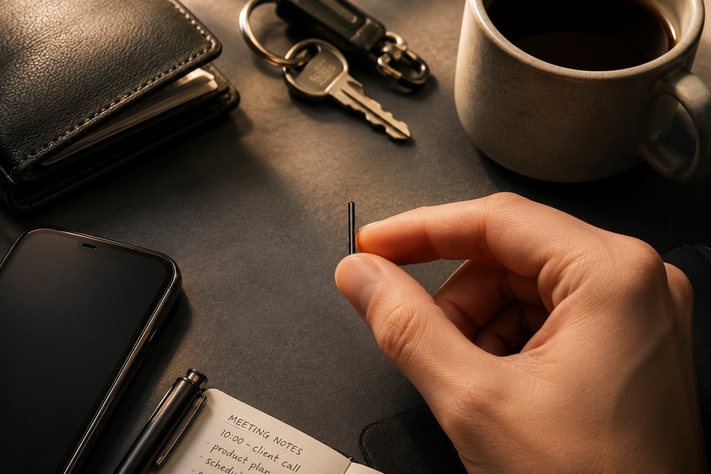 Riafu – Mini Recorder | Voice Activated, Ultra-Slim Design