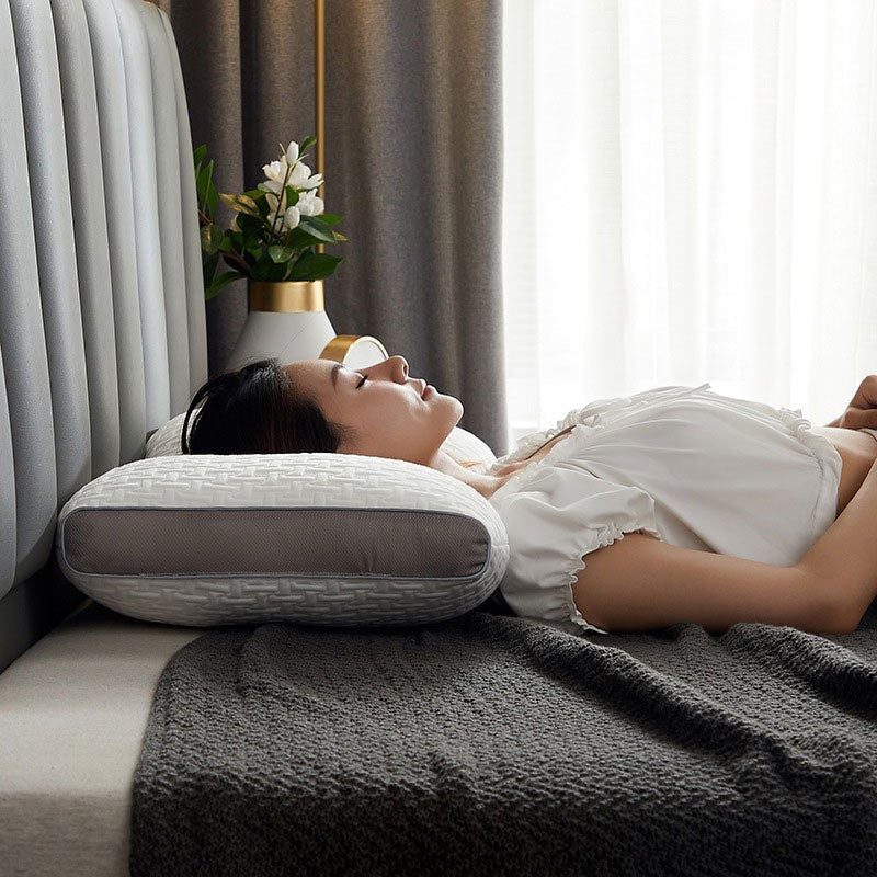 Riafu Hybrid Pillow For Back & Side Sleepers - Neck & Shoulder Support Pillow
