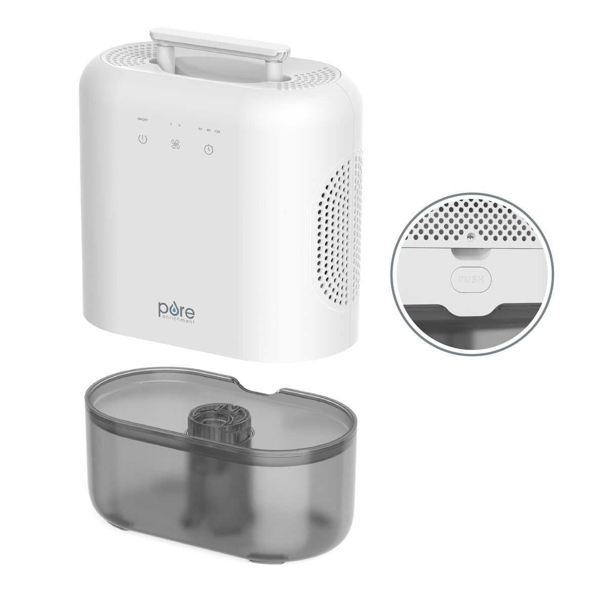 Portable Mini Air Dehumidifier with Water Tank for Home Moisture Removal