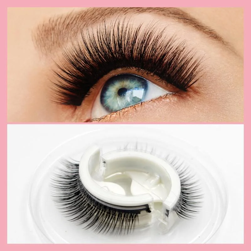 Riafu Reusable Self-Adhesive Eyelashes – No Glue, Premium Natural Look