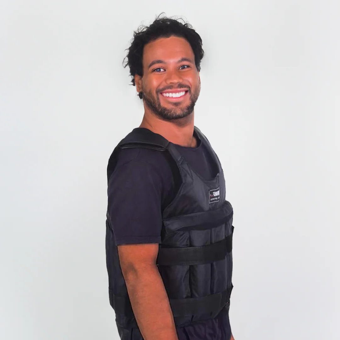 Riafu 110 lb Adjustable Workout Weight Vest – Strength & Cardio Training