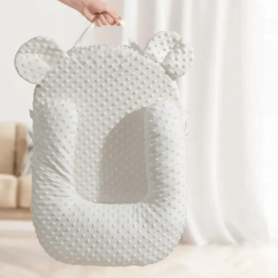 Riafu Newborn Baby Rest & Comfort Pillow: Anti-Roll and Reflux-Resistant Sleep Support