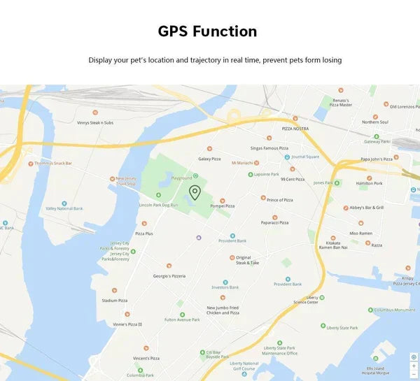 Riafu 🐾 Dog GPS Tracker Locator Device – Real-Time Pet Tracking with No Monthly Fees