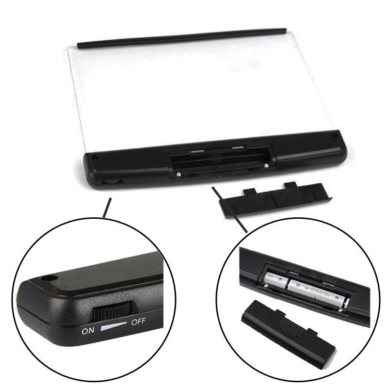 LED Book Light | Flat Panel Reading Lamp With Night Mode