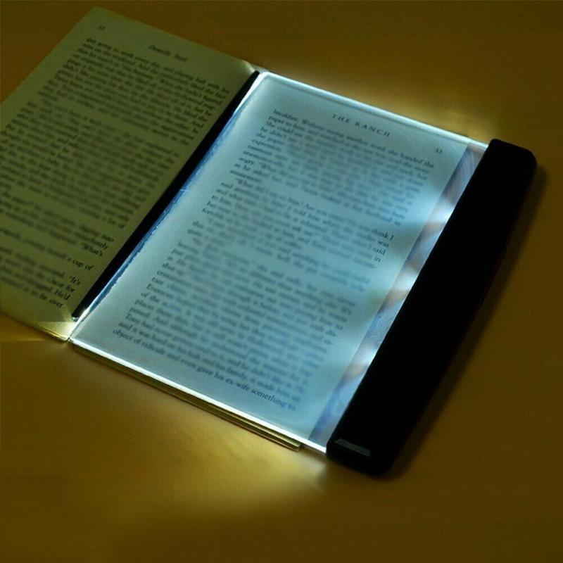 LED Book Light | Flat Panel Reading Lamp With Night Mode
