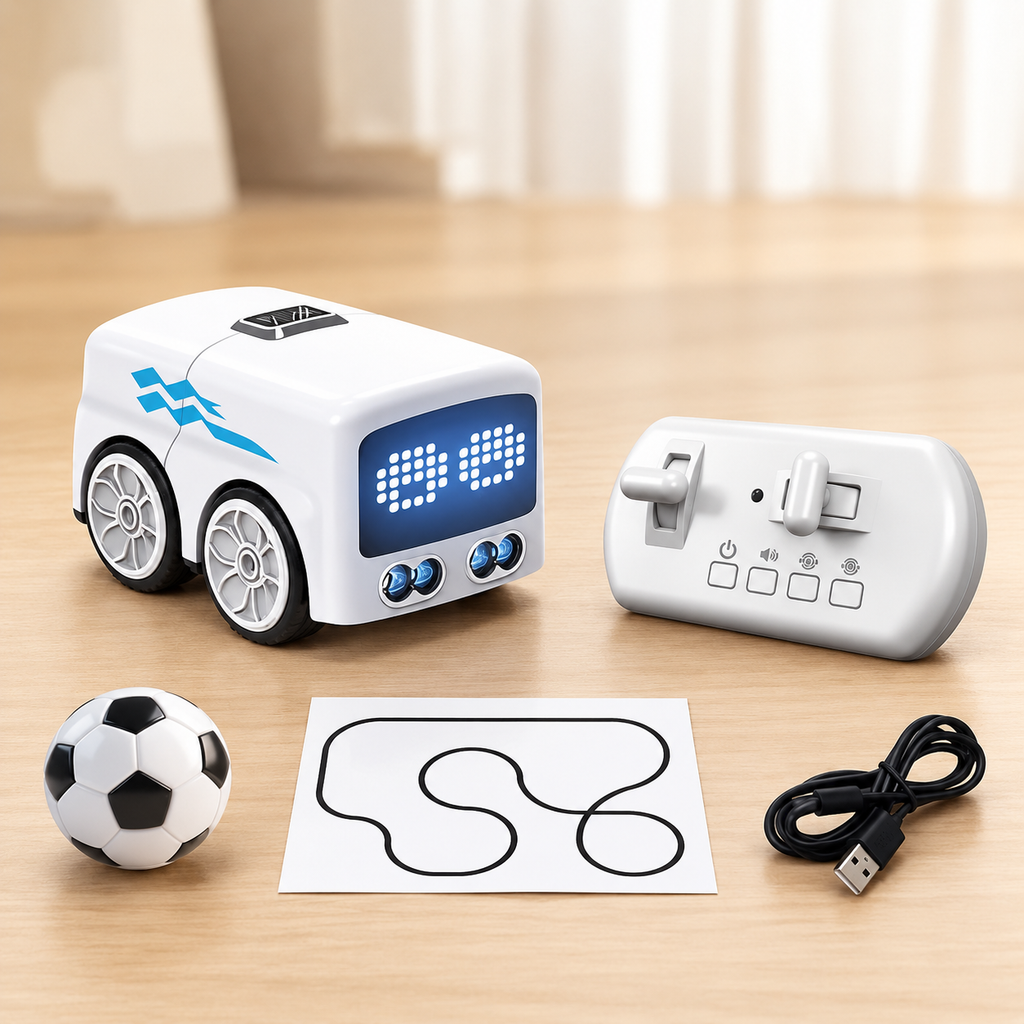 Remote Control Mini Bus with LED Face
