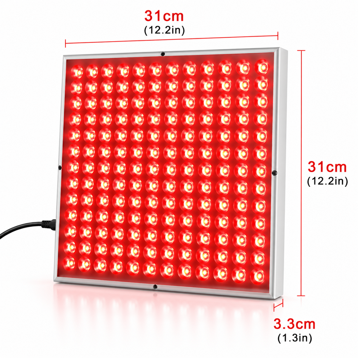 Red & Near-Infrared Light Panel, 660nm & 850nm