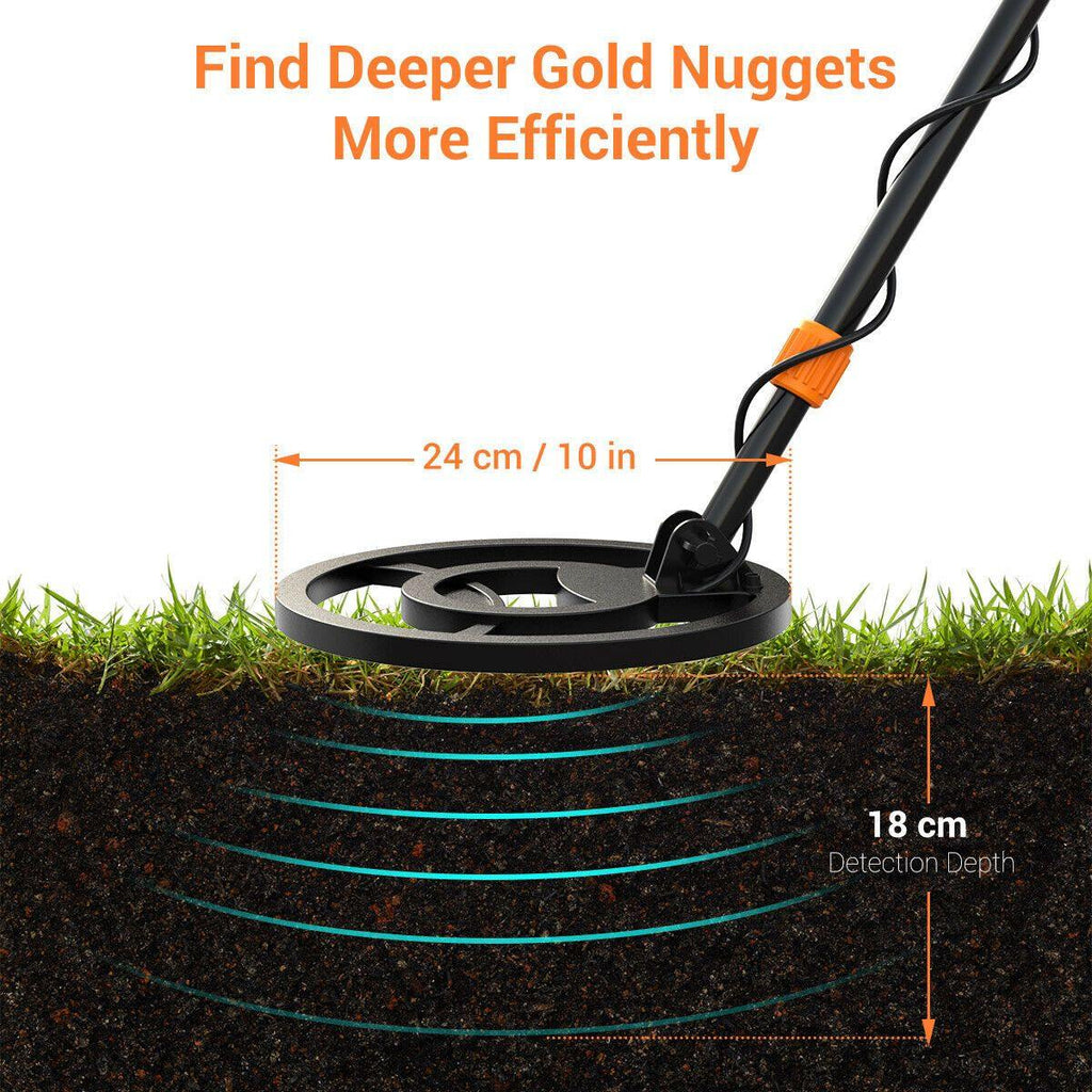 Riafu Best Gold Metal Detector | Pinpoint All Metal Detector Hand Held