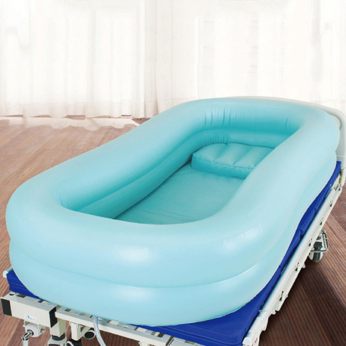 Riafu Foldable Medical Inflatable Elderly / Handicapped Bedside Bath Aid Bathtub
