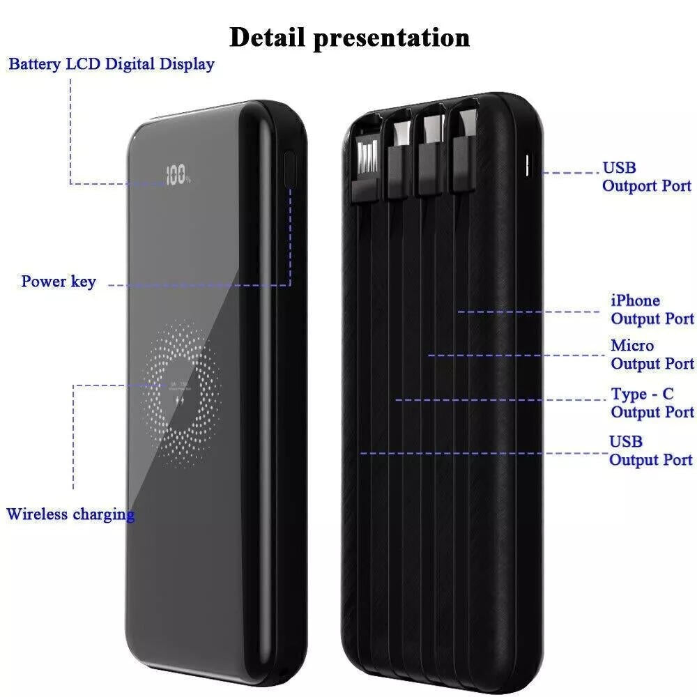 Riafu Portable Power Bank for Phone