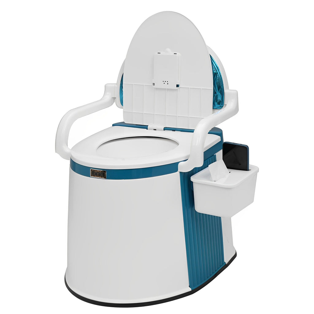 Riafu Outdoor and Indoor Portable Toilet – Comfortable Design for Seniors & Adults