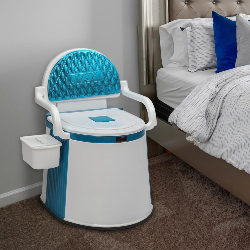 Riafu Outdoor and Indoor Portable Toilet – Comfortable Design for Seniors & Adults