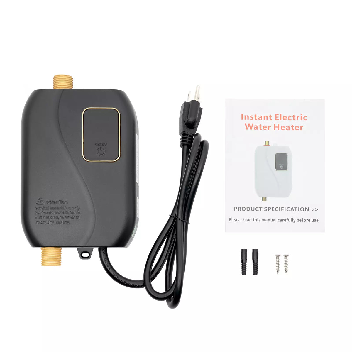 Riafu Tankless Water Heater – Instant Hot Water Solution for Showers & Sinks