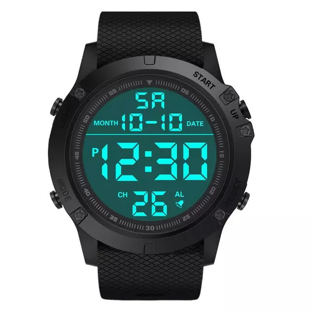 Riafu Waterproof Digital Sports Men Watch