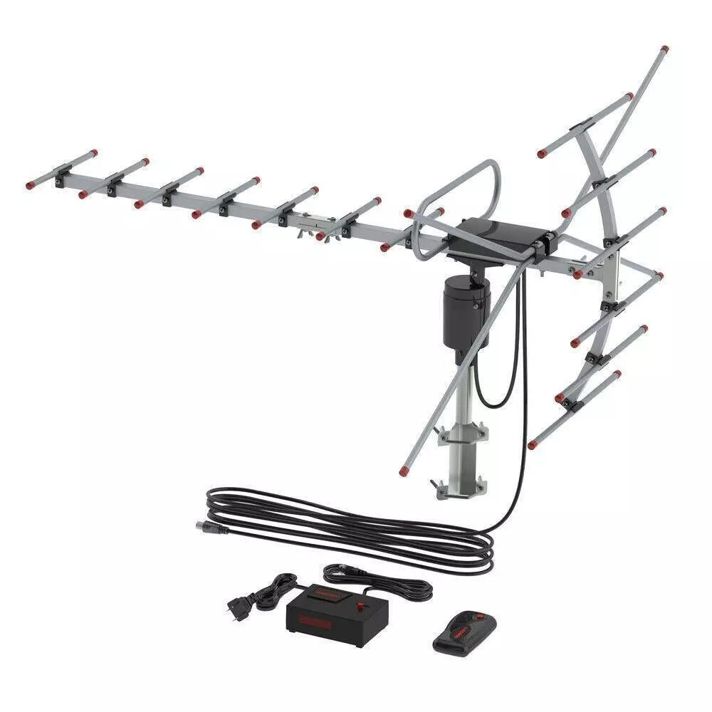 Riafu 900 Mile Outdoor HDTV Antenna – Digital HD TV Antenna for Free Local Channels