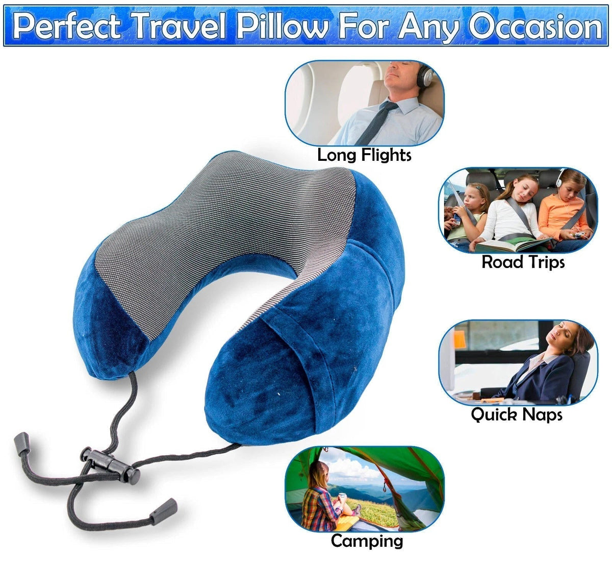 Riafu Travel Neck Pillow Premium