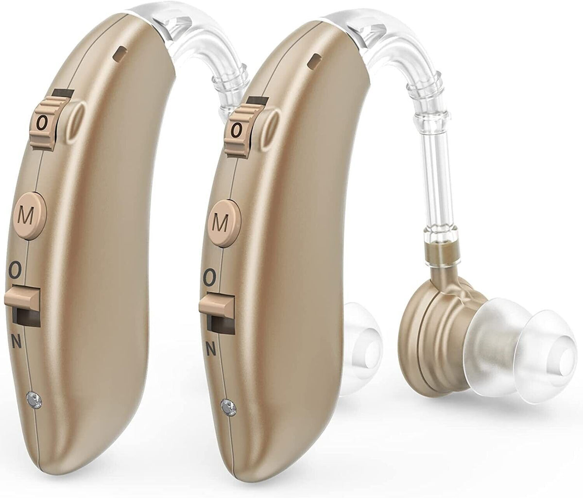 Riafu Rechargeable Digital In-Ear Hearing Aids With Noise Reduction