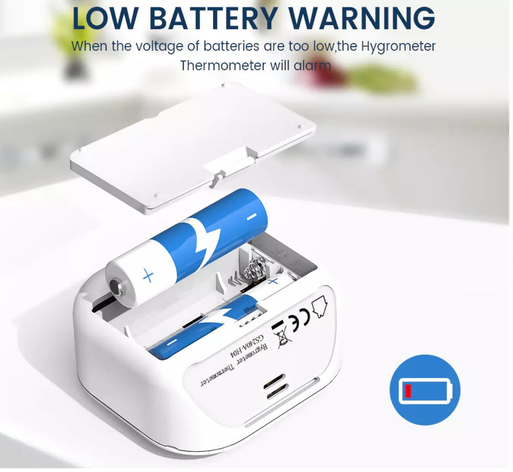 Riafu Smart Wifi Temperature and Humidity Monitor