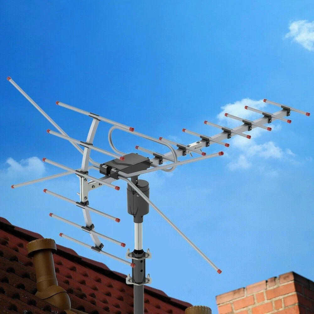 Riafu 900 Mile Outdoor HDTV Antenna – Digital HD TV Antenna for Free Local Channels