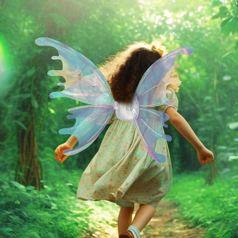 Riafu Electric Colorful Kids / Adults LED Fairy Wings Costume