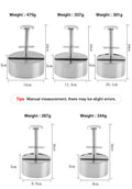 BowLift | Manual Meat Press for Hamburger Patties