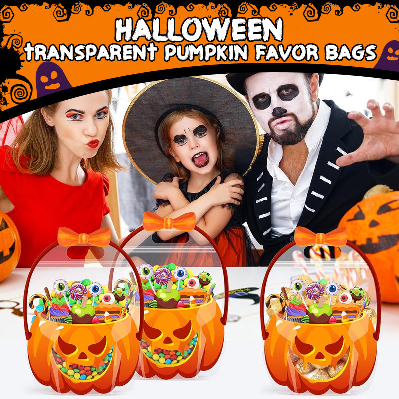 Riafu – Halloween Transparent Favor Bags